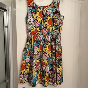 Fun retro food dress